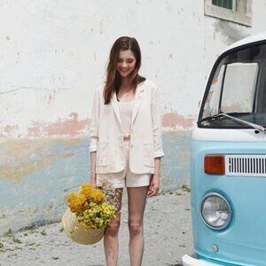 Des Petits Hauts Keita Jacket Women Coat Blazer M